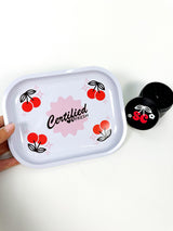 "Certified Fresh" rolling tray w/ SC branded Icons and SC Herb Grinder