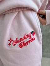 Lexi in Sunday Cherries Vintage Sweatpants